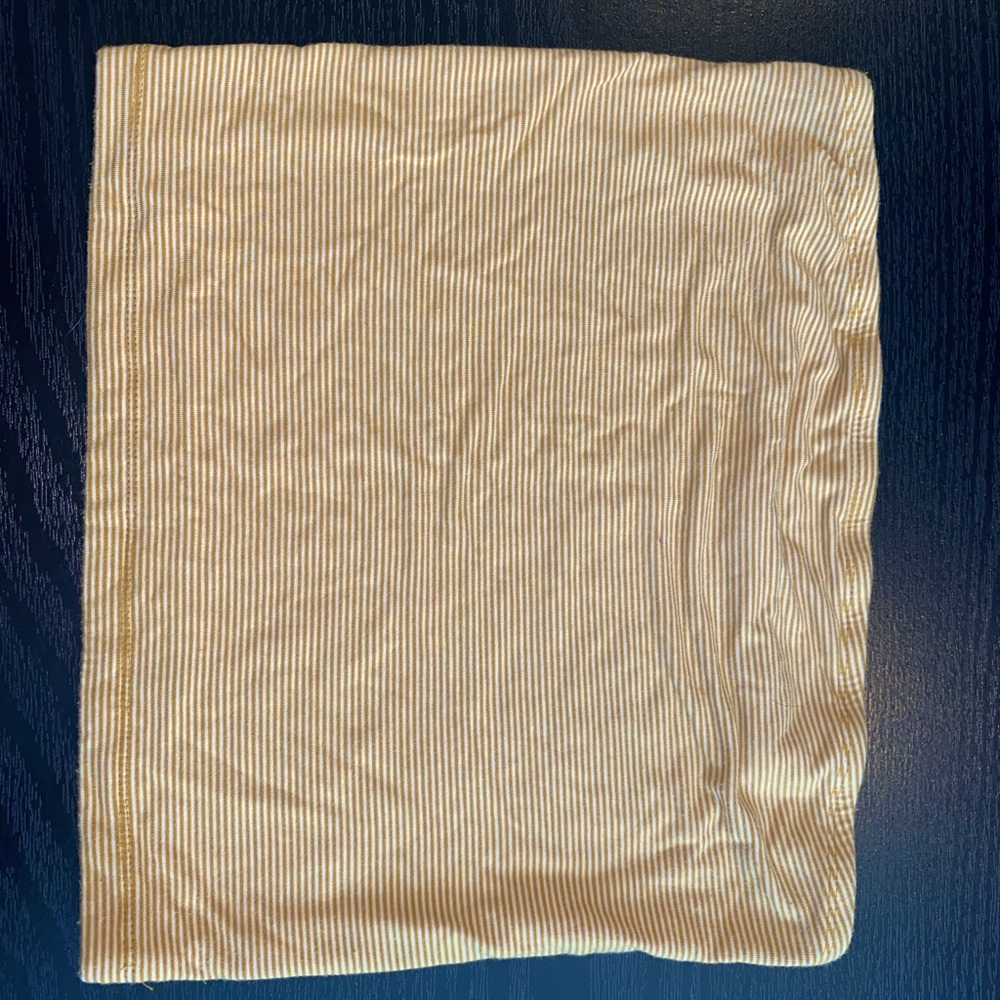 Striped yellow bandeau